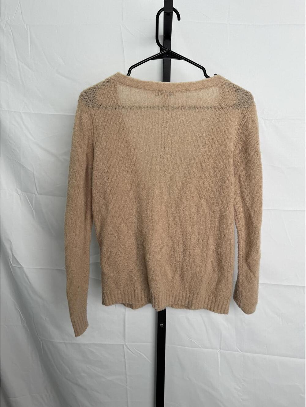 Toad & Co Women's Beige Wrap Sweater XS Wool Blend - Picture 5 of 9
